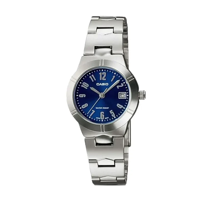 Casio Enticer Quartz Blue Dial Ladies Watch- LTP-1241D-2A2